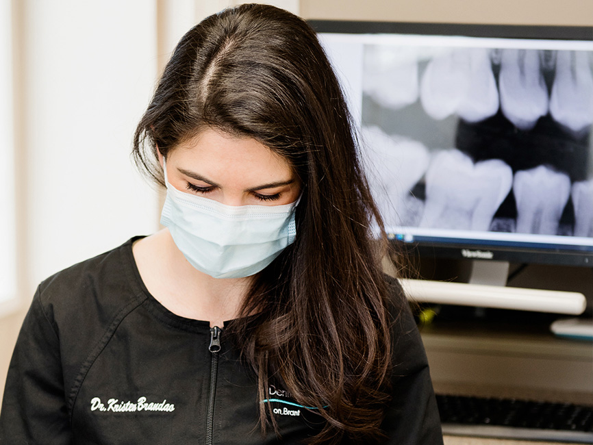 Dentist with XRay